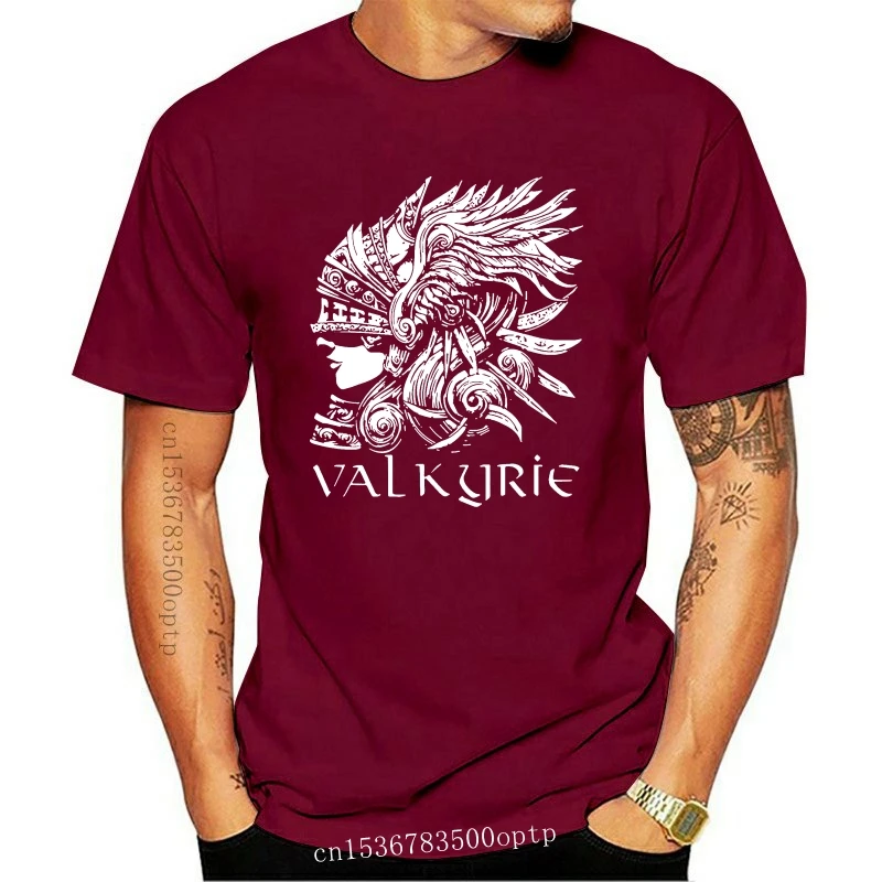 

New Viking Valkyrie Di Valhalla Odin Ragnar Popolare Tagless Tee T-Shirt 2021 fashion