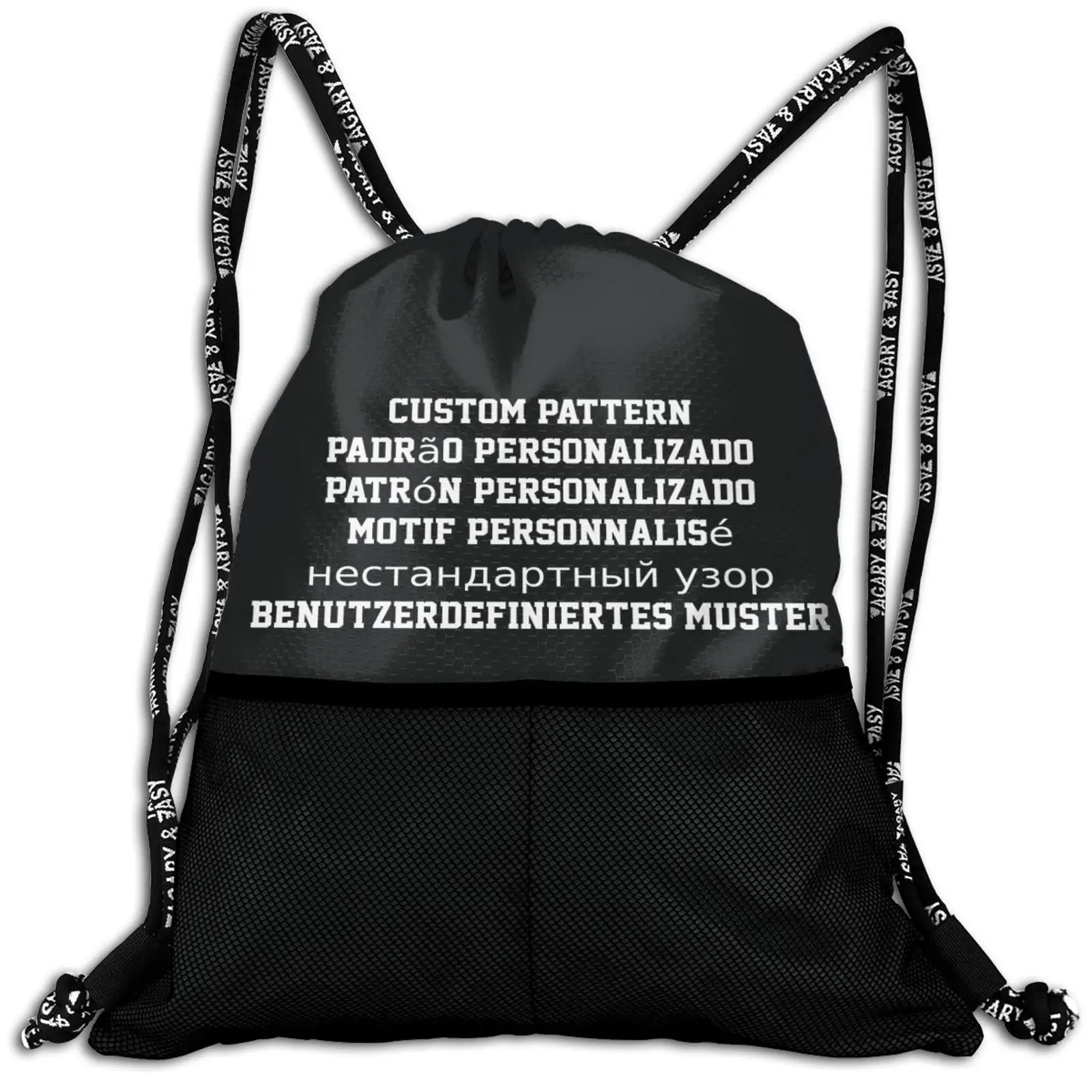 

Пляжная сумка унисекс, водонепроницаемая, с сетчатым карманом, для фитнеса