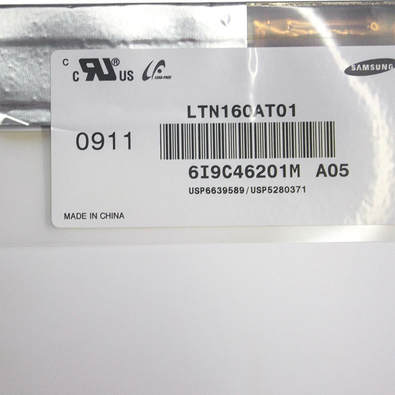 LTN160AT02 LTN160AT01 16-дюймовый CCFL ЖК-экран для ноутбука HP G60 Acer 6530 6930