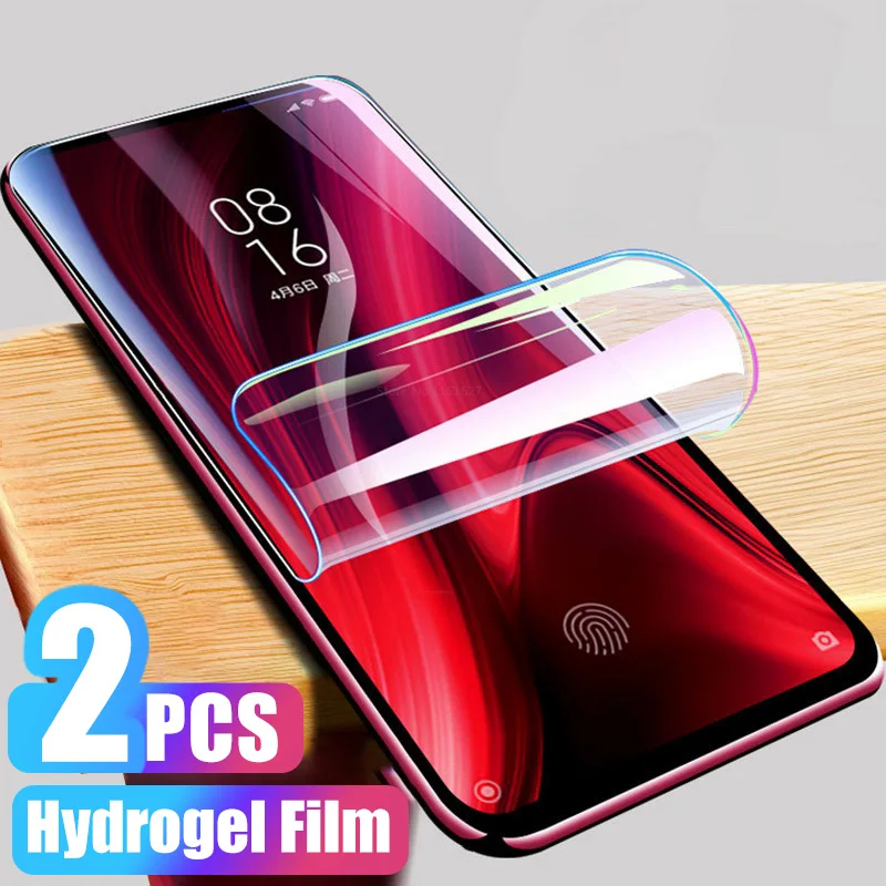 Мягкая Гидрогелевая пленка для защиты экрана Xiaomi Mi 9t 9 se pro cc9 9x закаленное стекло A3