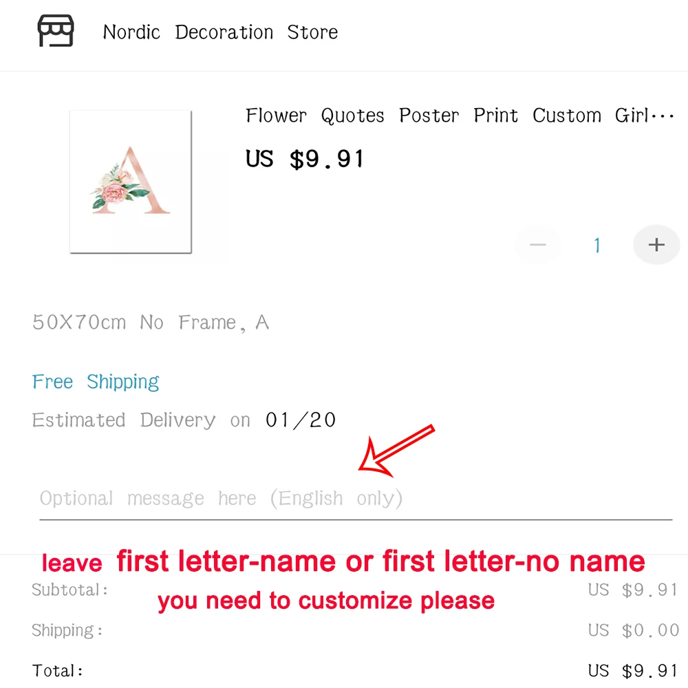 Детский постер с изображением лисицы енота холст рисунок розового цвета на заказ