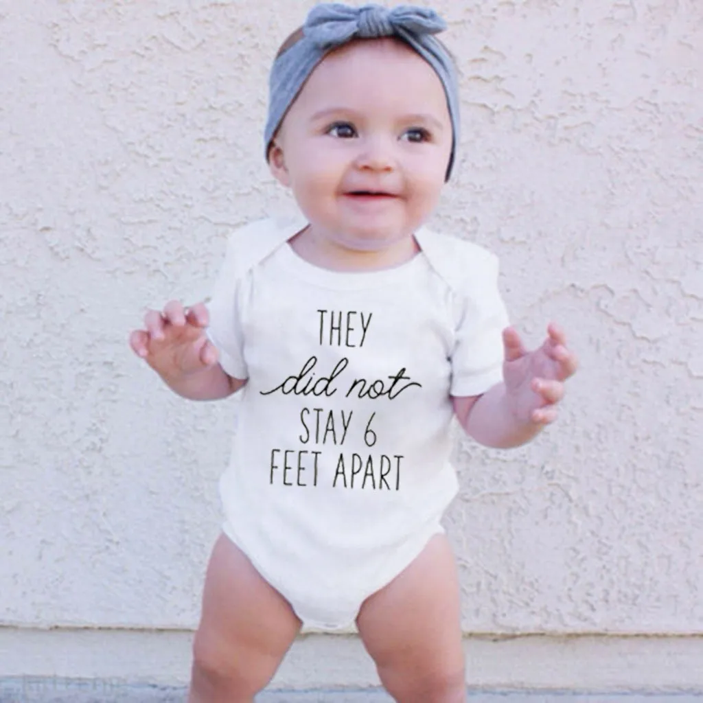 

Mommy And Daddy Did Not Stay 6 Feet Apart Funny Newborn Baby Bodysuits Baby Announcement Coming Soon 2021 Boys Girls
