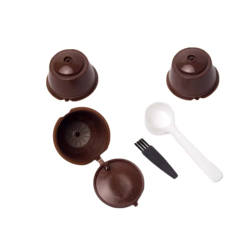 Coffee filter Refillable capsule filter cup Reusable coffee bag Barista's tools Espresso tool Compatible with nestle Dolce Gusto