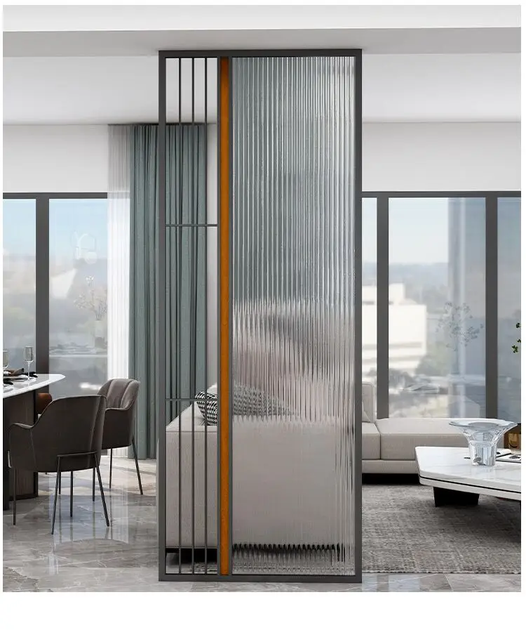 

ChinaFurniture Stainless Steel Screen Art Light Luxury Metal Products Hotel Club Living Room Partition Wall