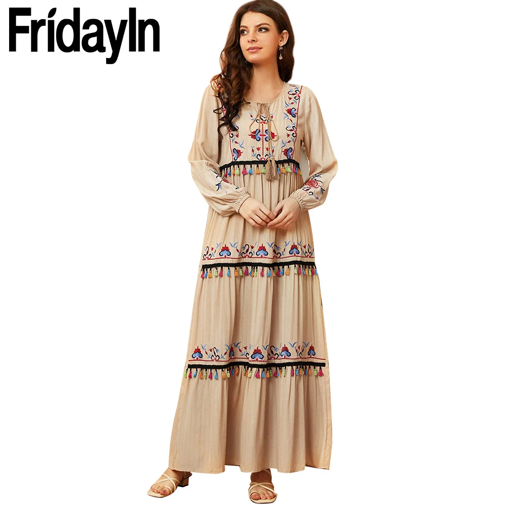

Fridayin Abaya Дубай Турция мусульманская мода мусульманская одежда африканские длинные платья для женщин Robe De Moda Musulman Djellaba Femme