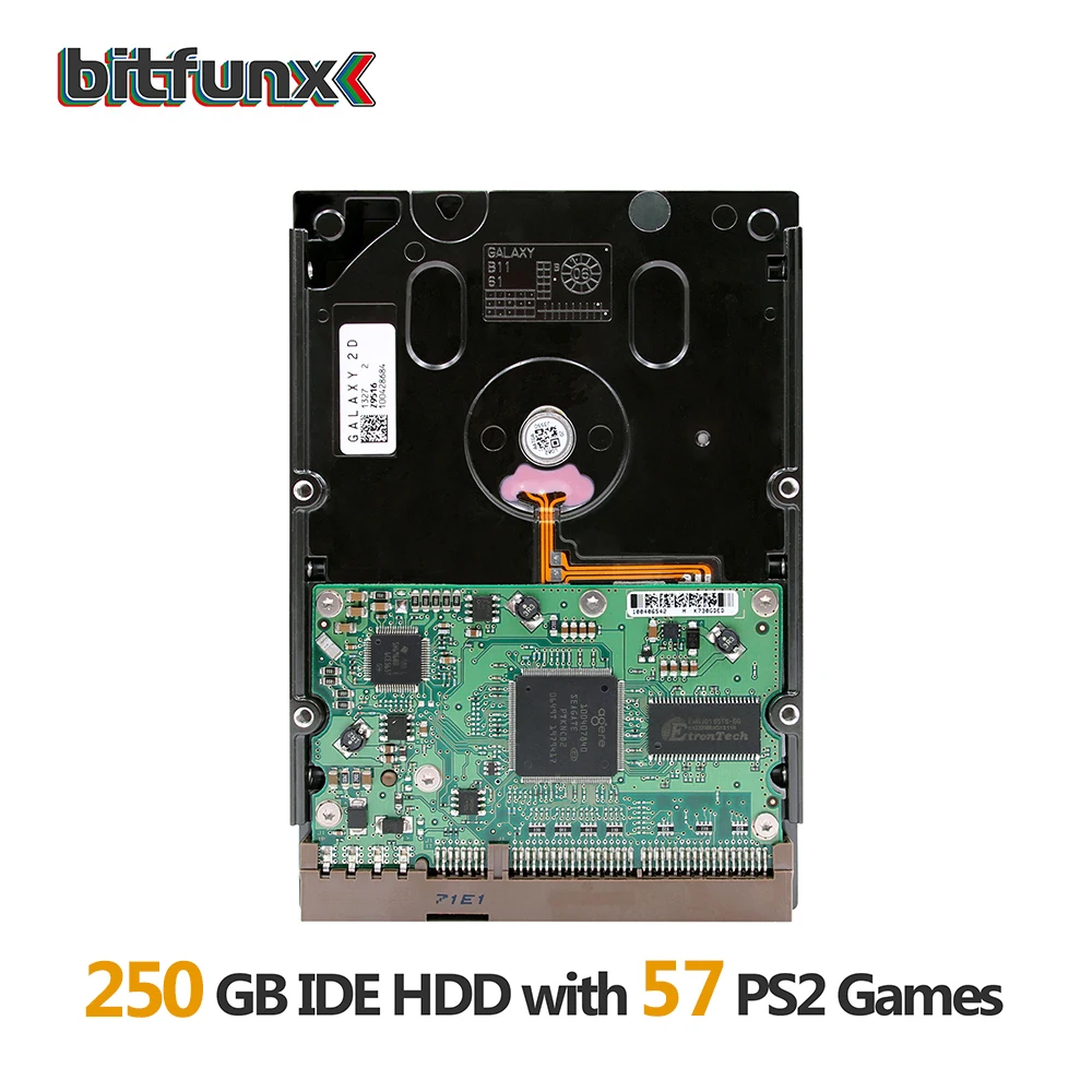 IDE HDD 250GB Bitfunx 3,5 ''жесткие диски HDD внутренний IDE 250 ГБ/500 Гб для PS2 с 57/100 установленными играми - Цвет: IDE HDD 250GB