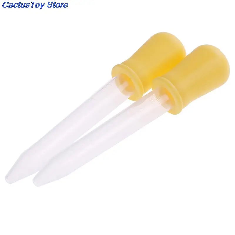 5 мл детские столовые приборы для младенцев Прозрачная силиконовая пластиковая