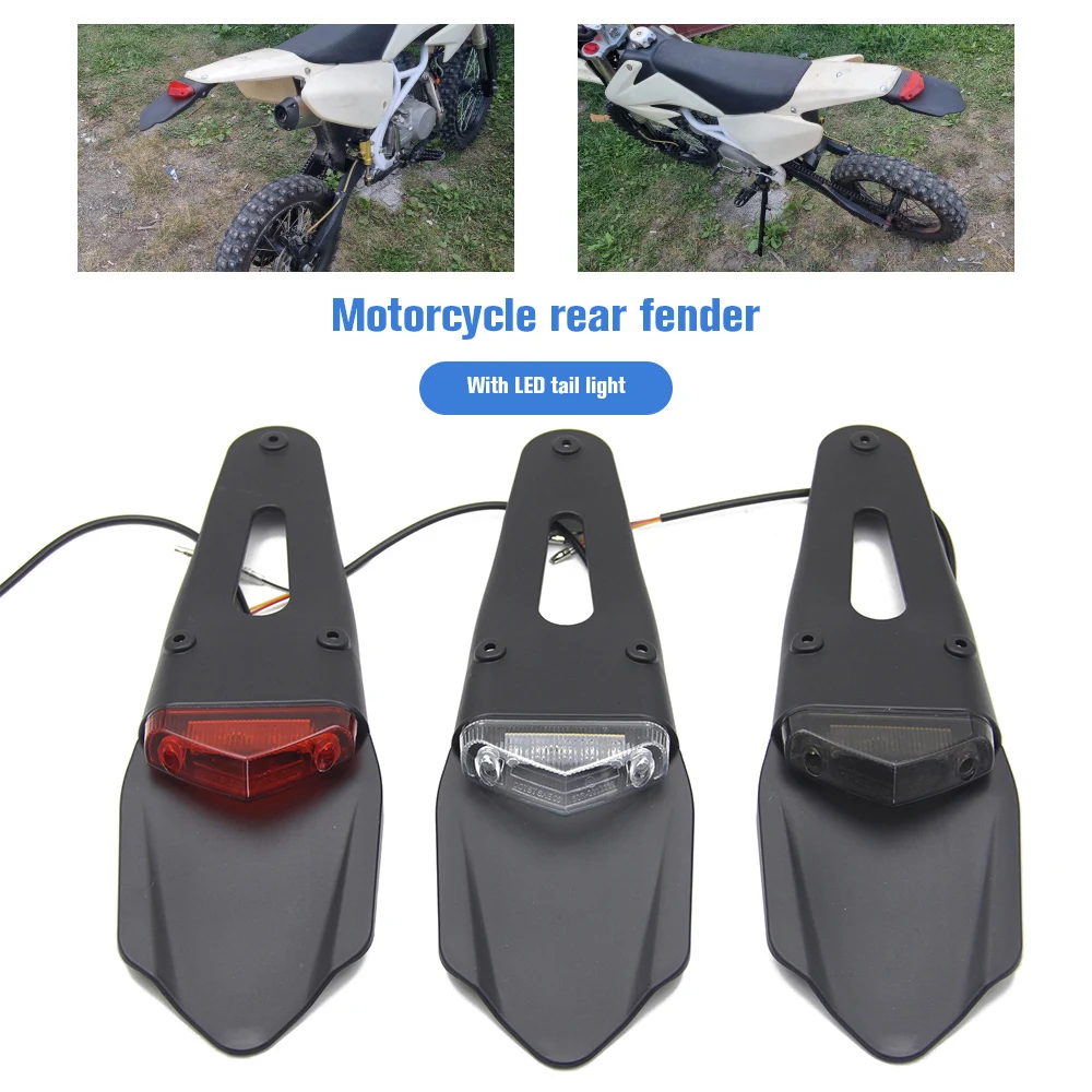 

Задний фонарь для мотоцикла, заднее крыло, 12 светодиодов, стоп-сигнал, задний фонарь для внедорожника, мотоцикла, универсальная сигнальная л...