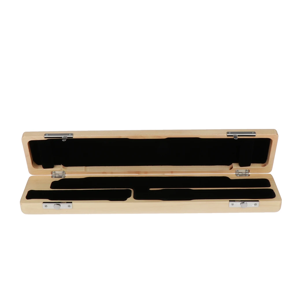 

Изысканный Твердый чехол из массивной древесины 17 оформлений 43x9.5x4.5cm