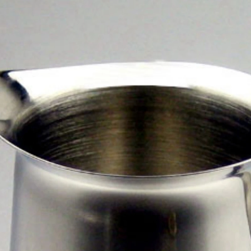 

Set of 3 , Mirror Finish Stainless Steel, Wide Mouth with Pouring Spout (3 OZ)