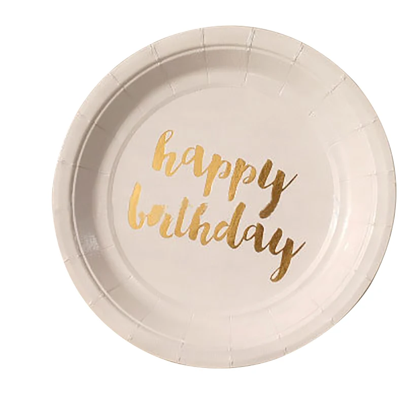 Набор бронзированных столовых приборов украшение для дня рождения Детские