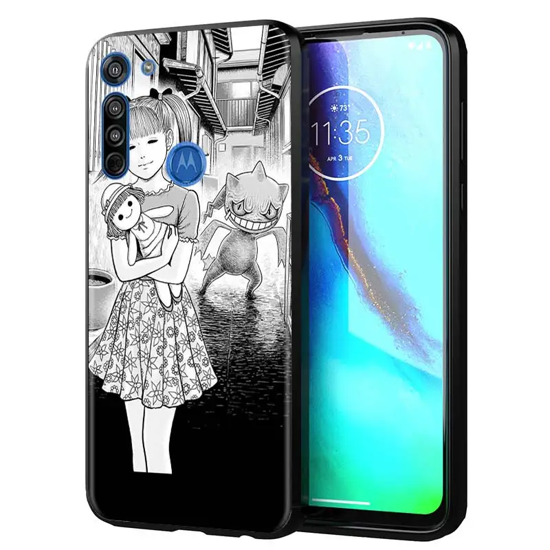 tpu soft case for motorola moto g30 g8 g9 plus g power one fusion e6s e7 plus edge plus phone cover junji ito tees horror free global shipping