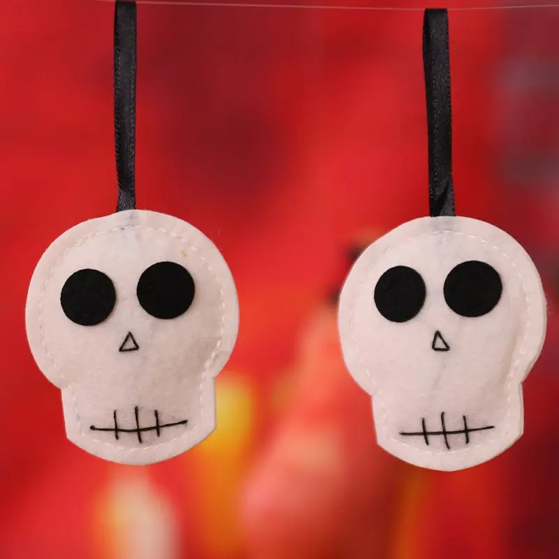 Новый Хэллоуин подвесной череп Декор Дом бар домашний сад жуткий Череп Подвесные