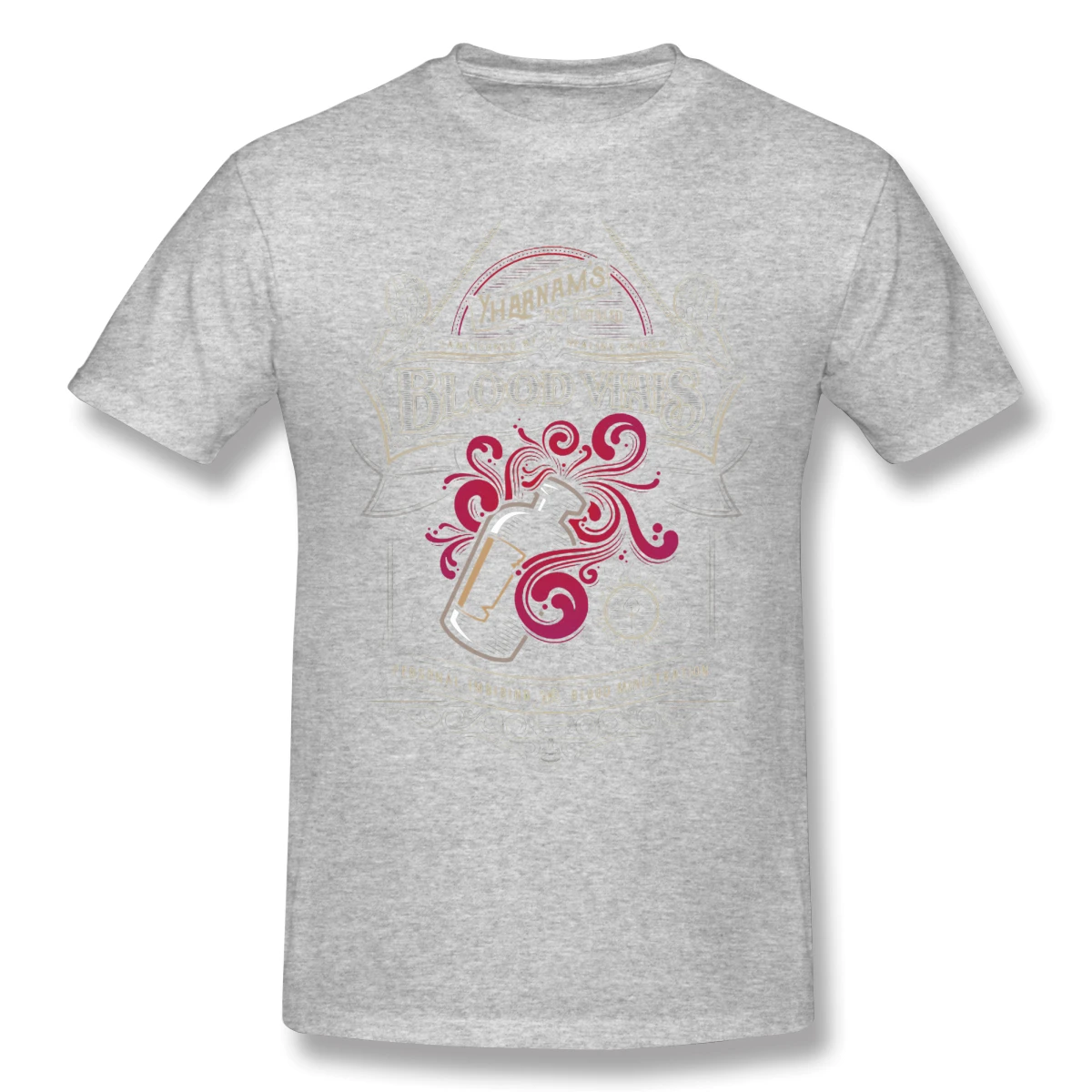 Футболка с круглым вырезом 100 хлопок | Мужская одежда