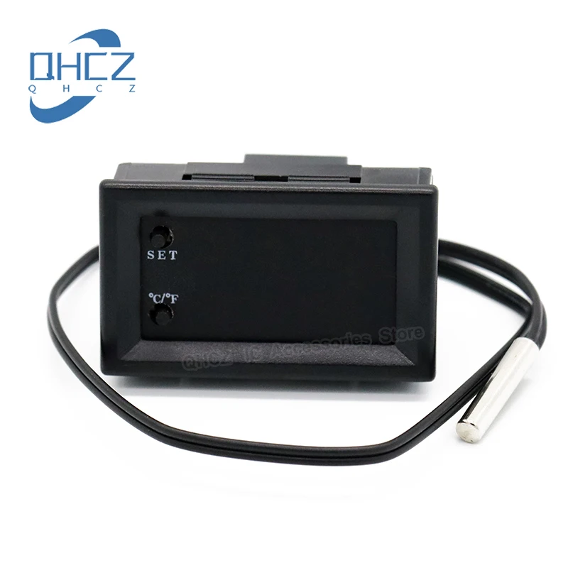 

1PCS W2809 W1209WK Digital LED Thermostat Temperature Controller Smart Temp Sensor Board Module 12V DC + Waterproof NTC Sensor