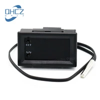 1pcs w2809 w1209wk digital led thermostat temperature controller smart temp sensor board module 12v dc waterproof ntc sensor