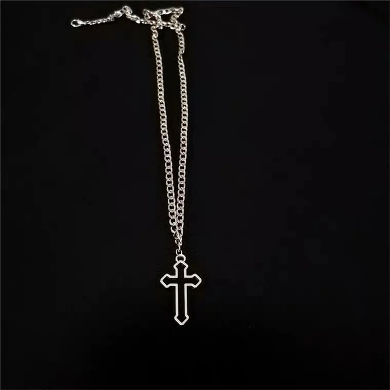 

Kpop Harajuku Hollow Moon Heart Crystal Clavicle Chain OT Buckle Necklaces Cool Girl Egirl Street Sweetheart Necklace Jewellery