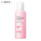 Тоник для лица с цветами вишни, глубокое увлажнение, контроль жирности, сужение пор, макияж, отбеливание, уход за кожей, тоник японской сакуры, 100 мл