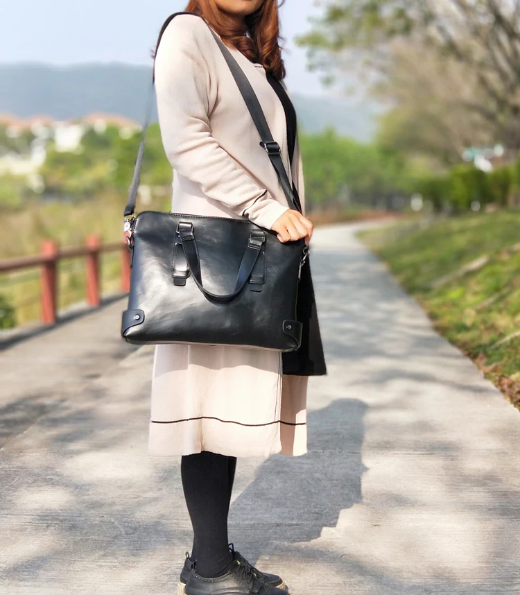 Vintage Fashion Women Handbags Casual Shoulder Messenger Bags Cool Unique Brand Design A4 Women Bag