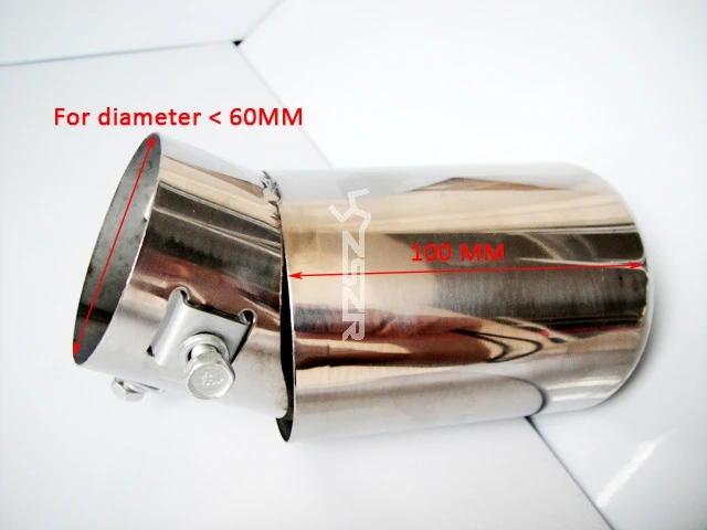 Лидер продаж Нулевая прибыль выхлопные трубы из нержавеющей стали 304 глушитель