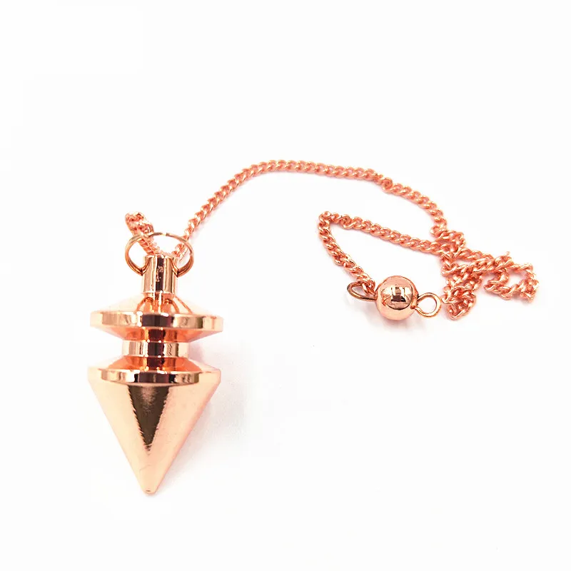 Подвеска в виде подвески из медного металла с хромированным розовым золотом и