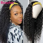 Парики из натуральных волос Beaufox, перуанские волнистые парики из натуральных волос без клея, 8-28 дюймов