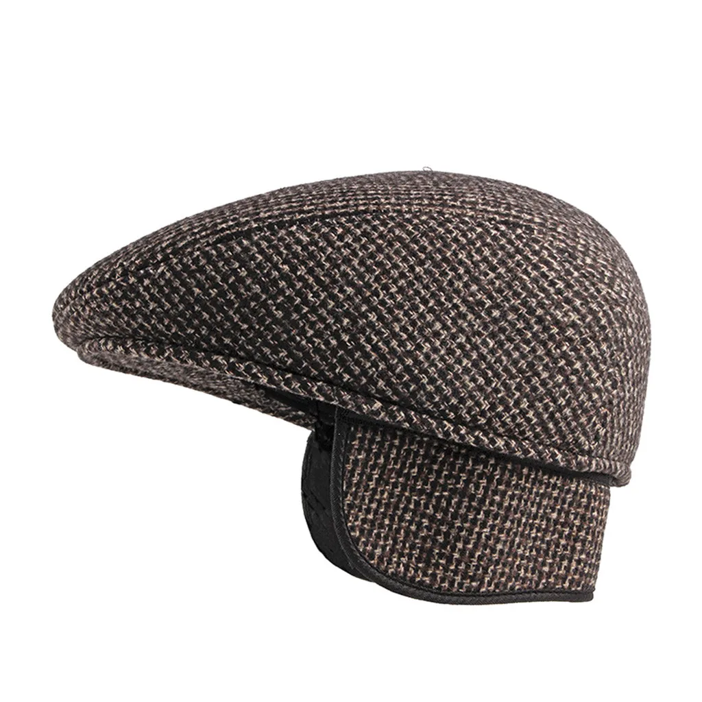 2020 модная кепка Newsboy для мужчин британский стиль джентльменские шляпы Duckbill