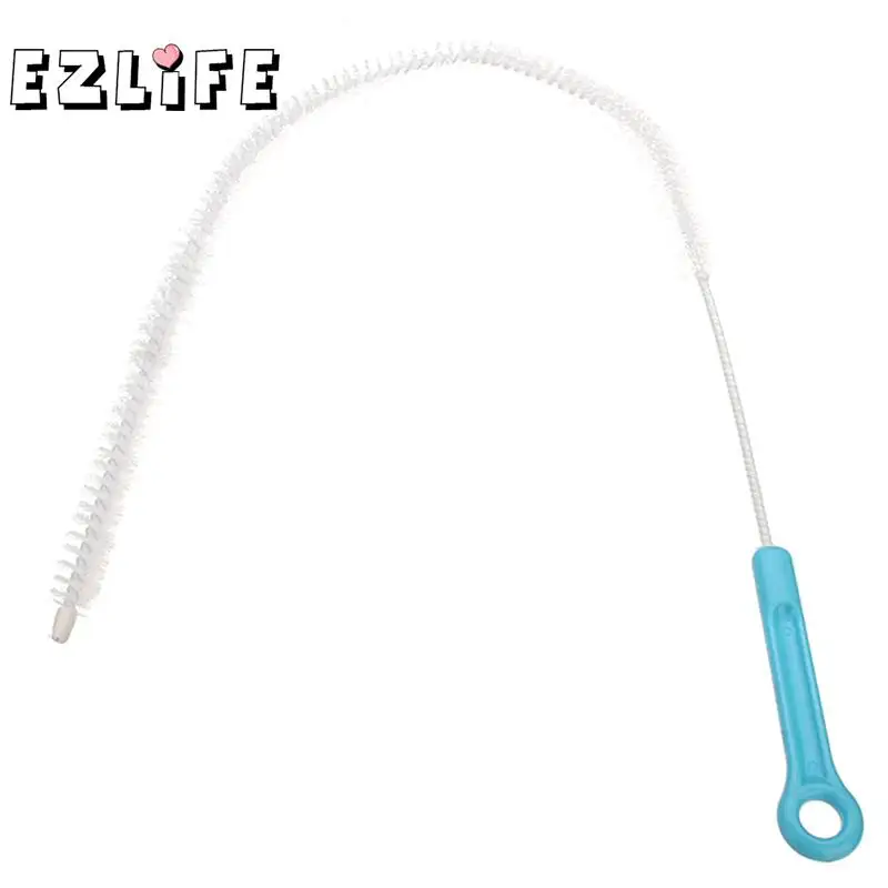 

Pipe Cleaning Brush Sewer Dredger Sink Overflow Drain Unblocker Cleaner Kitchen Tool Steel Bathroom Hair Removal Freely Bendable