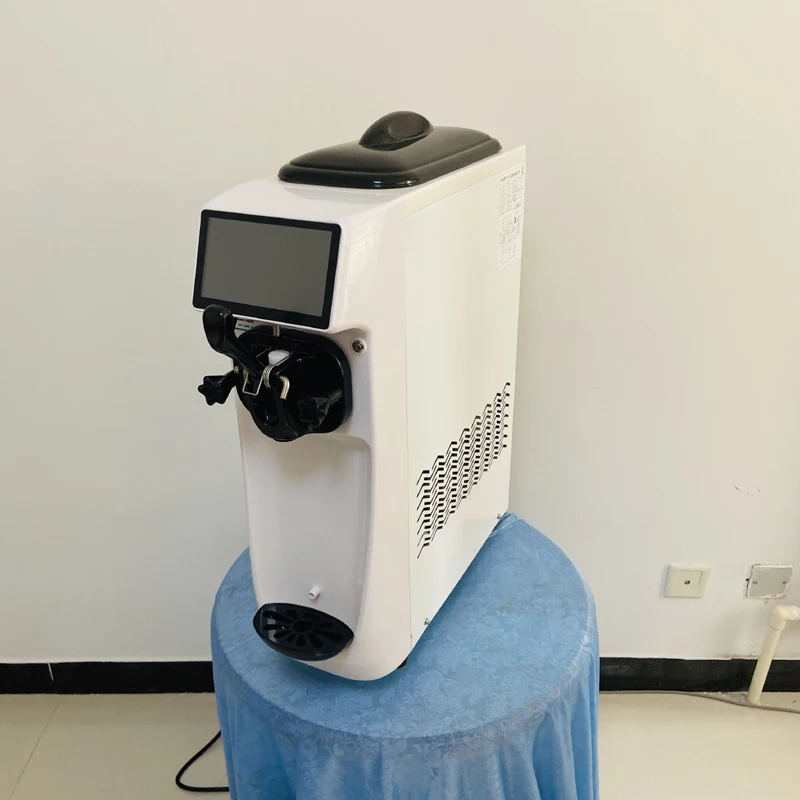 Коммерческая машина для производства мягкого мороженого аппарат приготовления