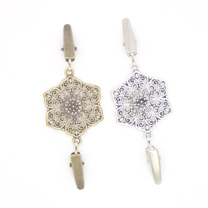 1 шт. металлический свитер с пряжкой в стиле ретро|Зажимы для одежды| |