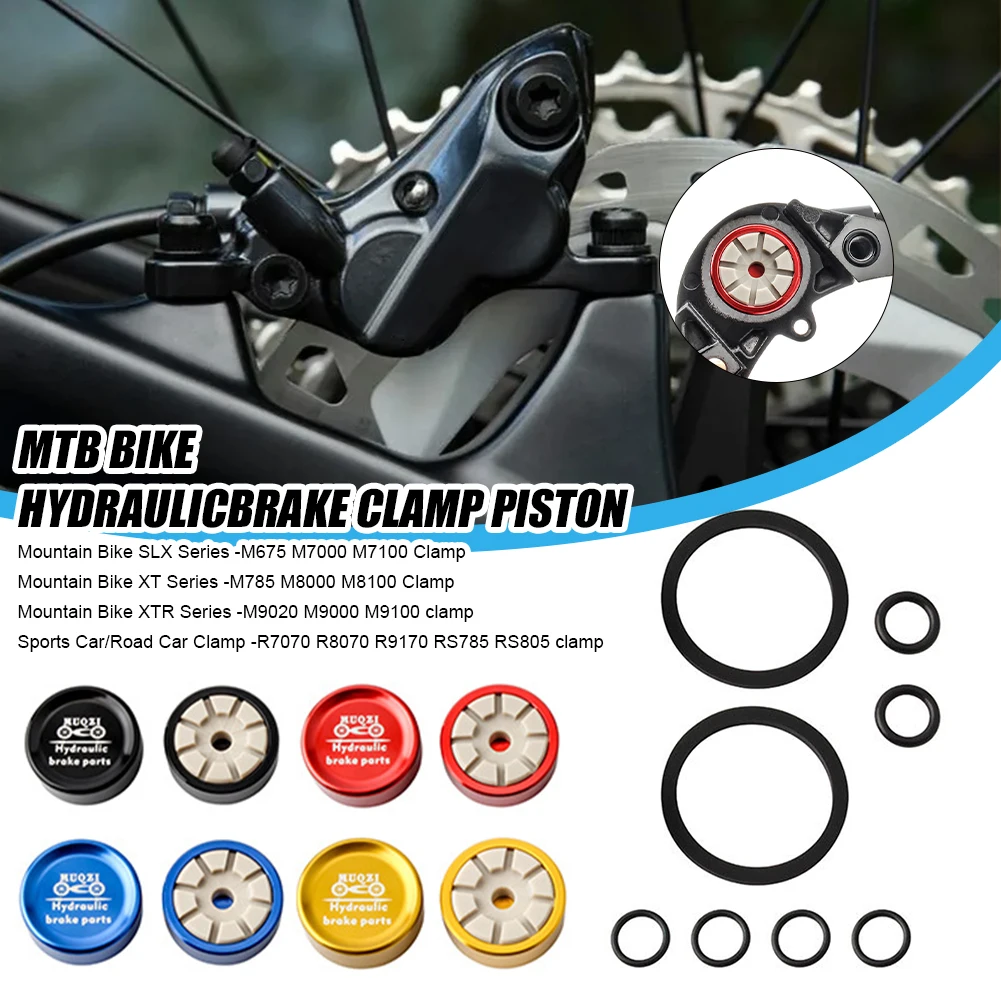 

MTB Road Hydraulic Brake Caliper Piston Bike Disc Brake Replace Parts Brake Piston Kit for Shimano XT/M785/M8000/SLXM675
