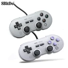 Проводной USB-геймпад 8bitdo SN30 Pro для NS Switch, Windows, для Raspberry Pi SN Edition, 1 или 2 шт.