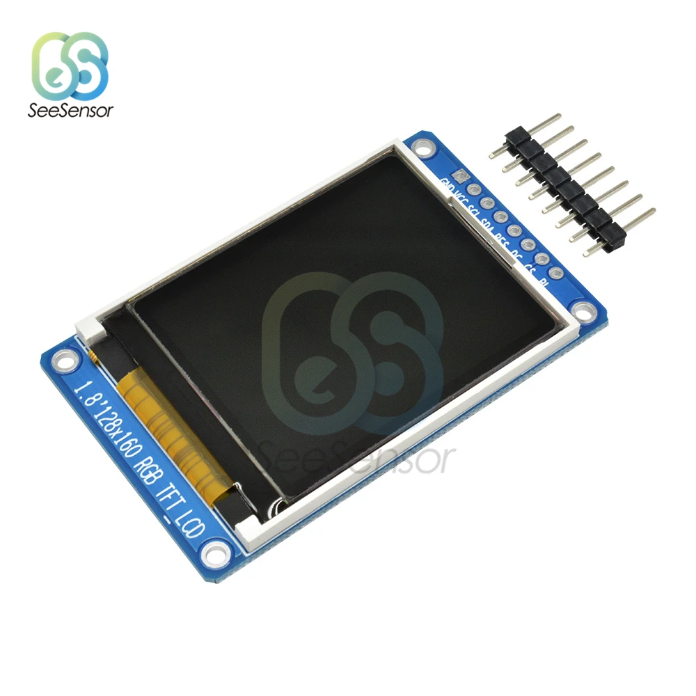Полноцветный ЖК дисплей 1 8 дюймов 128*160 128x160 SPI TFT экран модуль ST7735S 3 В заменить OLED