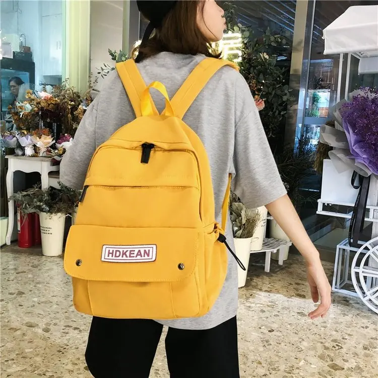 

YJ2936 новый рюкзак для учеников Старшей школы Корейская версия ins Harajuku ulzzang Женская Студенческая сумка для колледжа