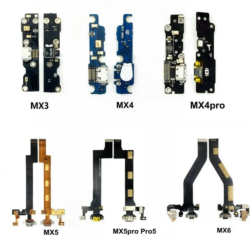 

Новая зарядная Плата USB и микрофонный модуль для Meizu MX3 MX4 MX4pro MX5 MX6 pro Pro6 зарядный порт док-станция гибкий кабель, запчасти для ремонта
