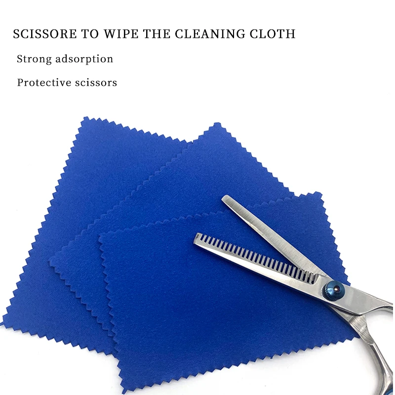 

100pcs Hot Sale Barbershop Disposable Scissors Wipe Cloth Hairdressing Tool Cleaning Cloth Clippers Comb Cleaning Cloth