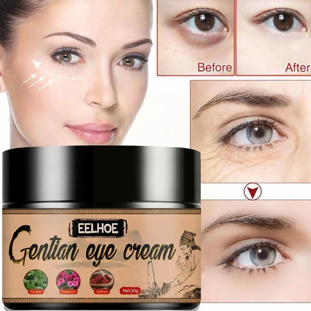 

30g Eye Cream Fat Eliminating Essence Anti Puffiness Lines Eye Wrinkles Anti Care Skin Bag Moisturizing Eye Fine Removal Cr W3L6