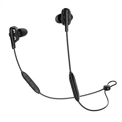Black Langsdom BD34 Bluetooth наушники беспроводные Hifi бас Bluetooth наушники с микрофоном для xiaomi auriculares fone de ouvido - Цвет: Black