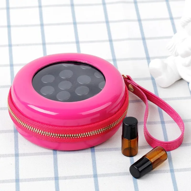 Чехол для хранения эфирных масел 19 бутылочек 2 мл сумка из искусственной кожи