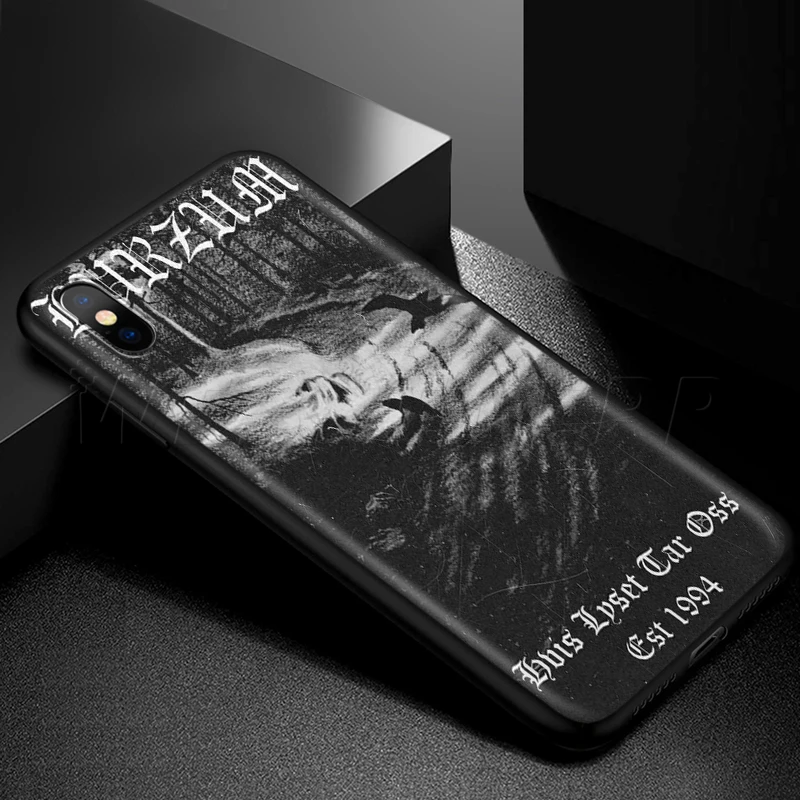 Чехол Webbedepp Burzum Filosofem BRZM для Apple iPhone 11 Pro XS Max XR X 8 7 6 6S Plus 5 5S SE