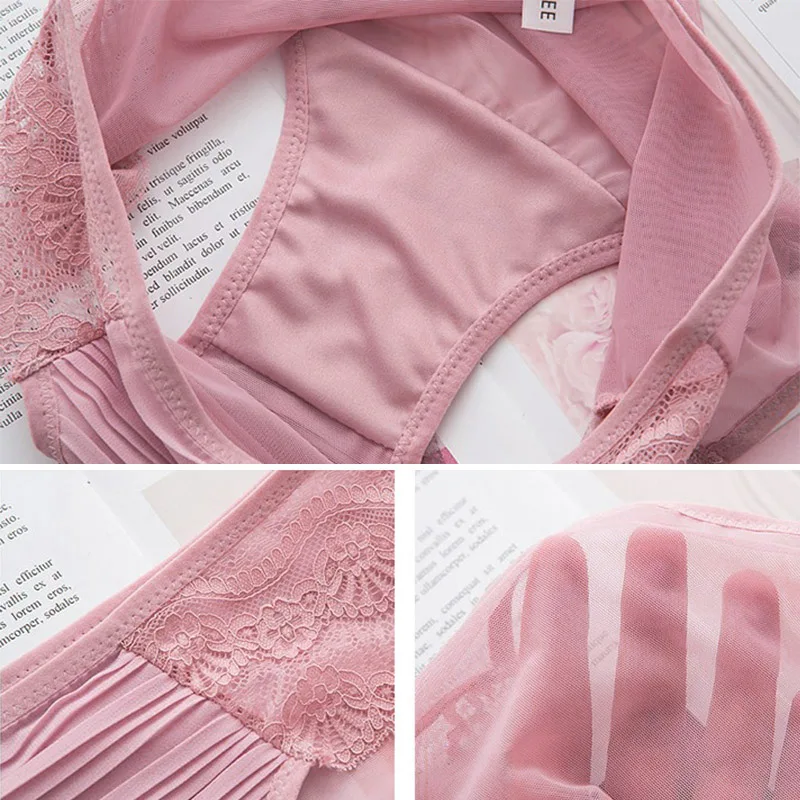 

Women Underwear Lingerie Pants Lace Women Briefs Breathable Comfortable Sexy Cotton Underwear Mid-Waist Soft Briefs for Women