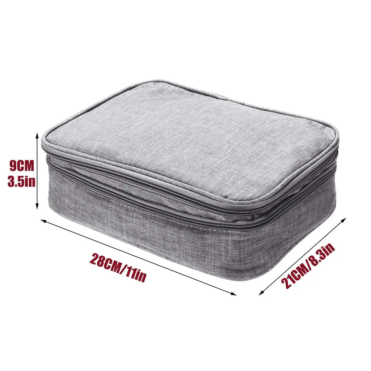 

Portable Cable Digital Storage Bags Organizer USB Gadgets Wires Charger Power Battery Zipper Cosmetic Bag Case Accessories Item