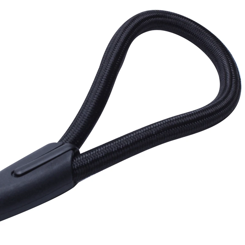 

52inch Strong Nylon Rope Pet Dog Slip Training Leash Walking Lead Collar (Black)