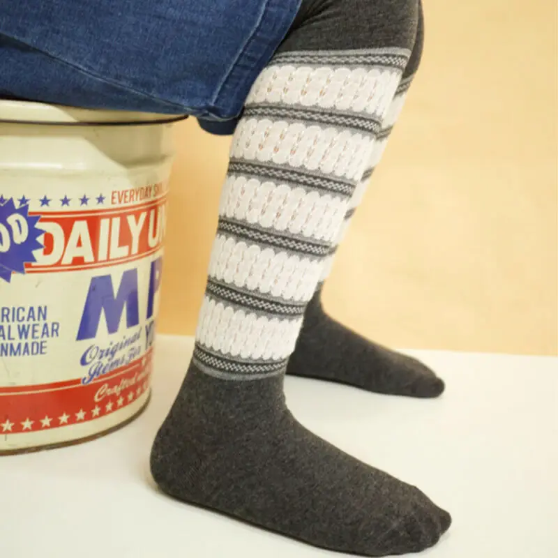 Детские осенне-зимние колготки популярные детские чулки в рубчик для маленьких