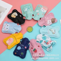 school store thermal supplies promotion hot water bottle children portable anti crack cute mini water injection warming handbag