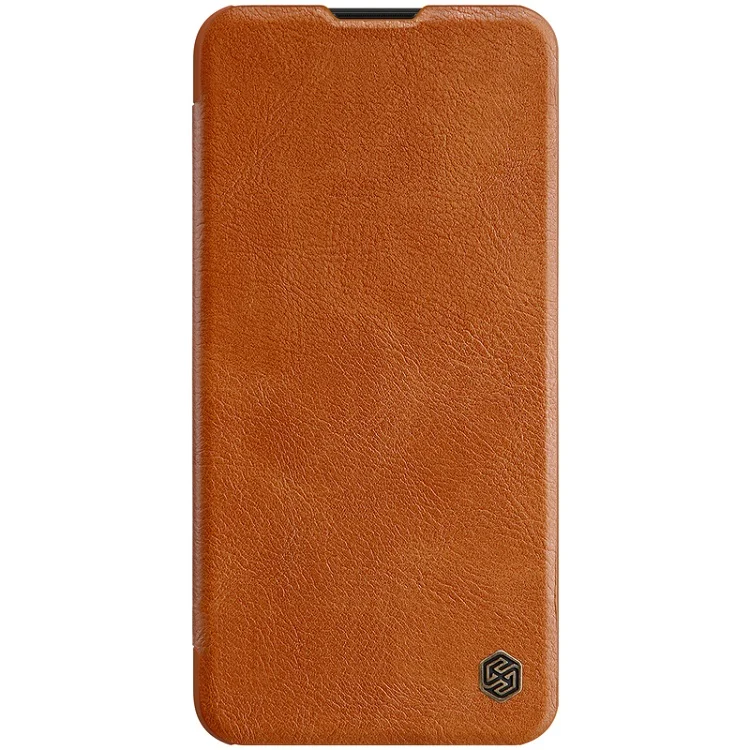 Коричневый Flip Cover For Xiaomi Redmi 8 Case Original NILLKIN QIN Leather Cover For Xiaomi Redmi 8 Case with Card Pocket Book Bags - Цвет: Коричневый