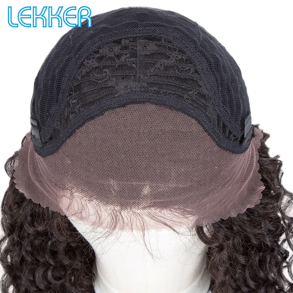Бразильские парики Lekker Remy 13x4 из человеческих волос на сетке спереди с левой