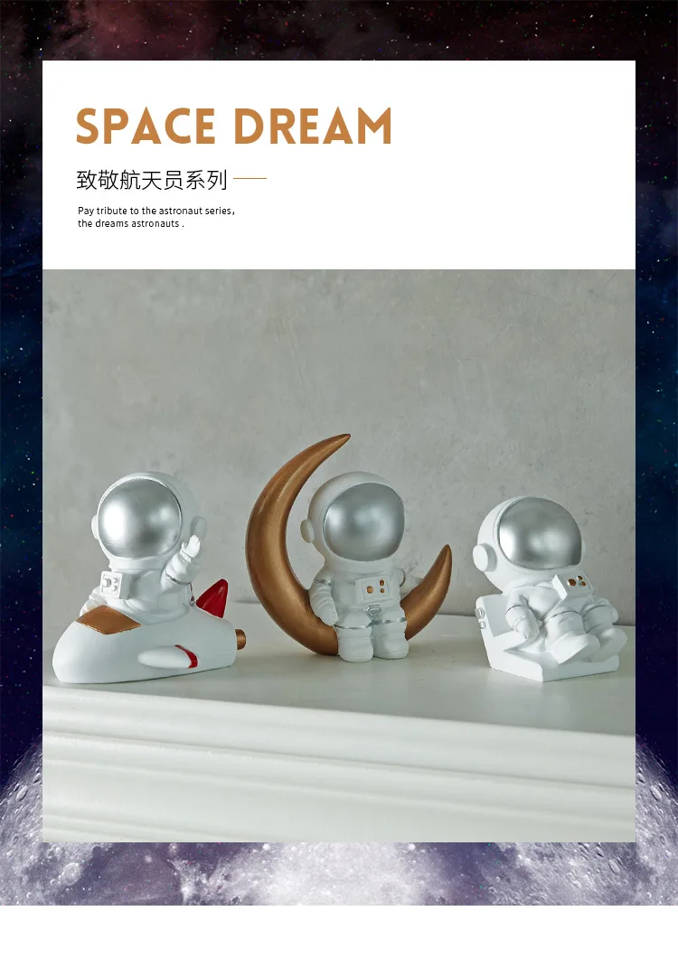 

Creative Astronaut Model,Nordic Resin Decoration,Home Decoration,Housewarming Gift,Man Gift