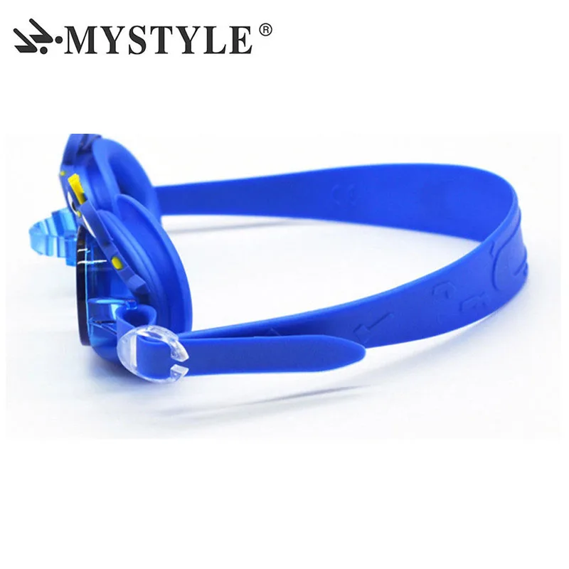 MYSTYLE, очки для плавания, детские, мультяшная лягушка, HD, водонепроницаемые, противотуманные, для детей, для плавания, ming, очки, 4 цвета, для плавания, очки для мальчиков и девочек