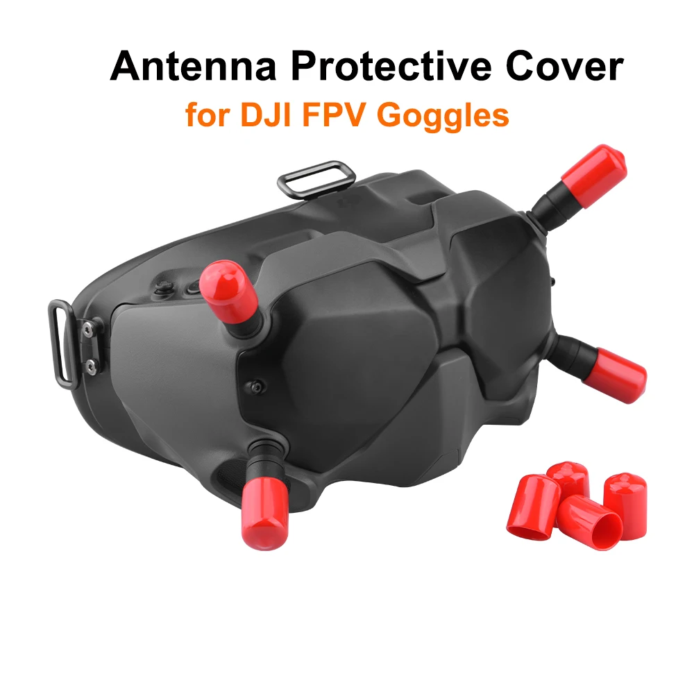 Защитный Чехол для очков DJI FPV силикагелевая антенна защита от столкновений и